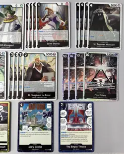 One Piece - Black Imu Deck - NM/M - 51 Cards - Expedited - Image 4