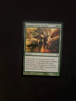 Triumph of the Hordes [New Phyrexia] Magic MTG Cards LP - Image 1