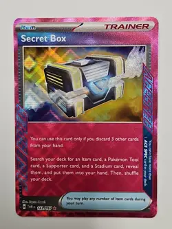 Pokemon TCG Secret Box 163/167SV06: Twilight Masquerade Holo Rare Card - Image 1