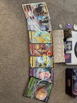 Pokemon Bundle - Binder, Assorted Cards, Tins, Coins, Boxes - Image 3