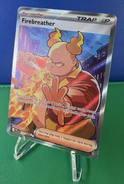 Pokemon TCG Fire Breather 019/094 Full Art Trainer Card - Near Mint - Image 3