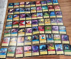 430 DISNEY LORCANA CARDS LOT BULK. INVEST! ALL LORCANA CARDS! - Image 1