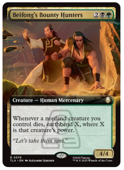Beifong's Bounty Hunters - Extended Art Avatar MTG - Image 1