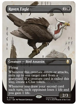 Raven Eagle - Showcase Avatar MTG - Image 1