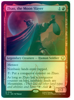 Zhao, the Moon Slayer - Foil Avatar MTG - Image 1