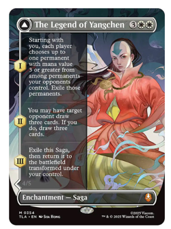 The Legend of Yangchen // Avatar Yangchen - Borderless Avatar MTG - Image 1
