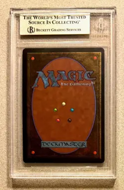 Aladdin MTG Arabian Nights U2 Magic the Gathering BGS Mint 9 very clean - Image 2