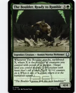 The Boulder, Ready to Rumble U Avatar: The Last Airbender 168 TLA - Image 1