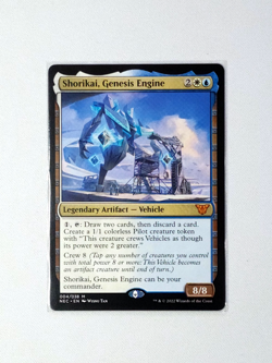MTG Shorikai, Genesis Engine Commander: Kamigawa: Neon Dynasty Regular NM - Image 1