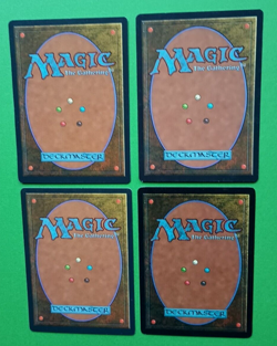 Magic the Gathering MTG Mirage HARBINGER OF NIGHT X 4 2 VLP/EX &2 LP/EX R 1996! - Image 3