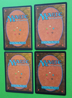 Magic the Gathering MTG Mirage HARBINGER OF NIGHT X 4 2 VLP/EX &2 LP/EX R 1996! - Image 4