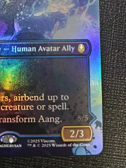 MTG Avatar The Last Airbender Aang Swift Savior Rare Foil R 298 - Image 4