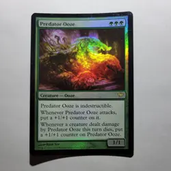 Predator Ooze 1x FOIL DKA MTG Dark Ascension Rare green - Image 1