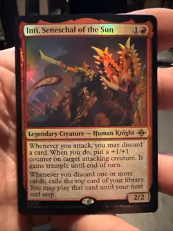 Inti, Seneschal of the Sun the Lost Caverns of Ixalan Foil 156 - Image 1