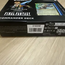 Counter Blitz MTG Final Fantasy Tidus Commander Deck Sealed Magic the Gathering - Image 3