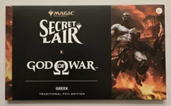 MTG Secret Lair X PlayStation: God Of War Greek Foil Edition - Sealed - Image 1