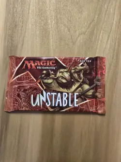 Magic the Gathering: Unstable Booster Pack - Unopened, NM 630509520466 - Image 1