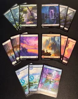 Foundations FDN - x3 Each FULL ART (Non-Foil) - MTG Basic Land Lot - NM/M - Image 1