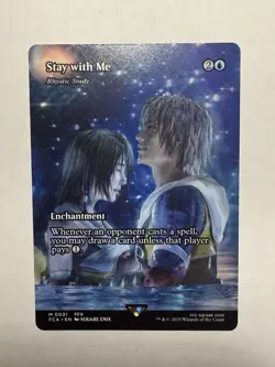 Stay with Me - Rhystic Study (Showcase) Final Fantasy: Through the Ages Regular - Image 1