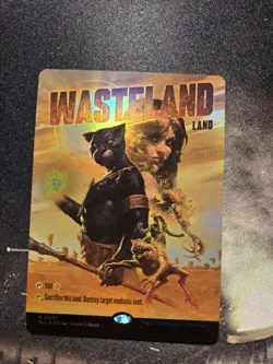 Wasteland Foil, An Encyclopedia of Magic Secret Lair - Image 1