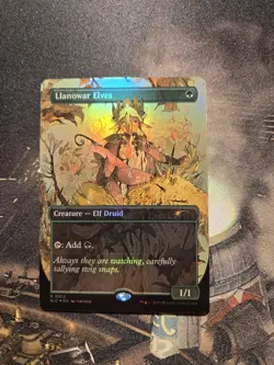 Llanowar Elves |Foil NM| Encyclopedia Secret Lair Magic MTG - Image 1