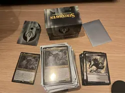 MTG “Silverquill Statement” Precon deck w/ Dragon Shield sleeves - Image 1