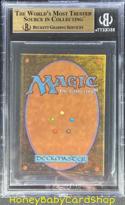 MTG Unlimited Edition 1993 Earthbind BGS 9.5Q+ (TRUE QUAD+) GEM MINT 93/94 - Image 2