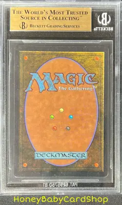 MTG Unlimited Edition 1993 Swamp (C) BGS 9.5Q+ (TRUE QUAD+) GEM MINT 93/94 - Image 2