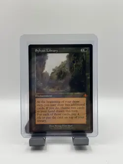 MTG, Sylvan Library (Retro Frame) Dominaria Remastered Regular - Image 1