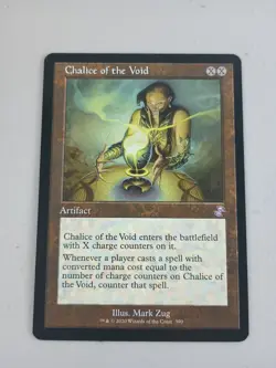 MTG Chalice Of The Void Retro Frame Time Spiral Remastered 390 Magic NM - Image 1