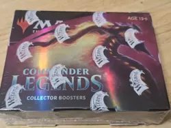 Magic The Gathering MTG - Commander Legends Collector Booster Box Factory Sealed - Image 1