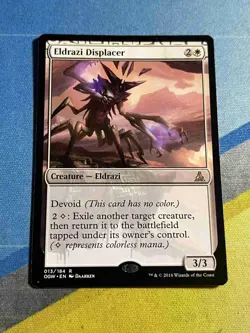 Magic the Gathering MTG Oath of the Gatewatch ELDRAZI DISPLACER - Image 1