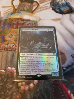 Icebreaker Kraken Foil Kaldheim MTG - Pack Fresh - - Image 1