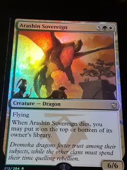 Arashin Sovereign FOIL , Dragons of Tarkir , LP , MTG, FREE SHIPPING - Image 2