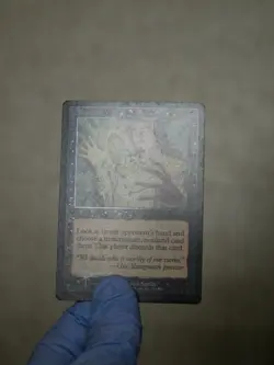 Magic the Gathering (MtG): Duress - Arena Promo, FOIL (VG+) - Image 4