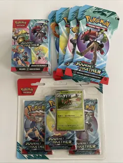 Pokemon TCG, Booster Bundle Journey Together Lot Of 6 (U.S. Only) - Image 1