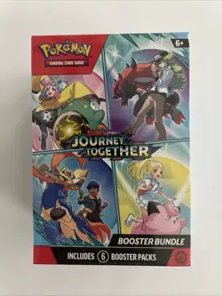 Pokemon TCG, Booster Bundle Journey Together Lot Of 6 (U.S. Only) - Image 2