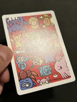 2019 Pokemon Trainer Old Maid Japanese Red Back Promo Playing Card NM Babanuki - Image 4