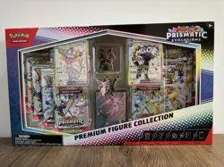 Pokemon TCG Scarlet & Violet Prismatic Evolutions Premium Figure Collection - Image 1
