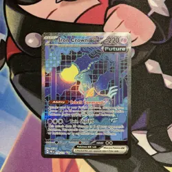 Pokemon TCG Iron Crown EX 158/131 Special Illustration Rare Prismatic Evolutions - Image 1