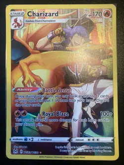 Pokemon Charizard TG03/TG30 Trainer Gallery Lost Origin 2022 No Reserve - Image 1