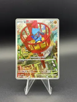 Riolu 10 | Pokemon TCG Mega Evolution | Black Star Promo Full Art English - Image 1