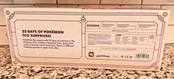Pokemon TCG 2025 Holiday Advent Calendar 25 Days of Surprises Box Sealed - Image 4