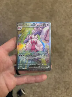 2023 Pokemon SV Paldea Evolved Tinkaton ex Special Illustration Rare #262/193 - Image 1