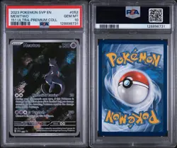 Pokemon 2023 SVP en Mewtwo 151 Ultra-Premium Collection #052 PSA 10 - Image 3
