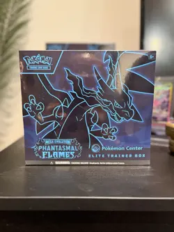 Pokemon Phantasmal Flames Pokemon Center Elite Trainer Box PKC ETB - SEALED - Image 1