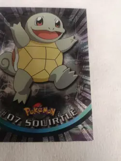 Squirtle #07 Topps TV Animation Edition Holo Pokemon Black Logo & Ivysaur - Image 4