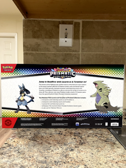 Pokemon TCG Prismatic Evolutions Lucario EX & Tyranitar EX SEALED Free Shipping! - Image 2