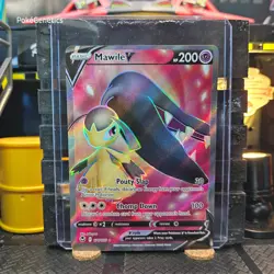 Mawile V Silver Tempest Full Art Pokemon TCG 178/195 Sword & Shield Ultra Rare - Image 1