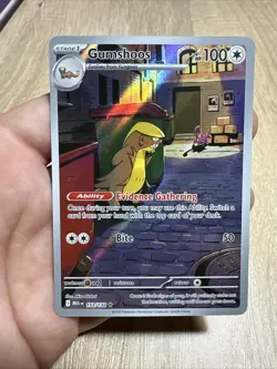 Pokemon TCG Gumshoos #153 Illustration Rare Mega Evolution NM - Image 1